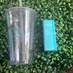 Tula Glow and Get It eye balm and Cup